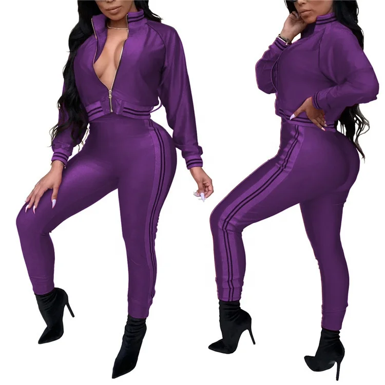 

2019 new arrival women 2 piece set clothing with tight sexy wear