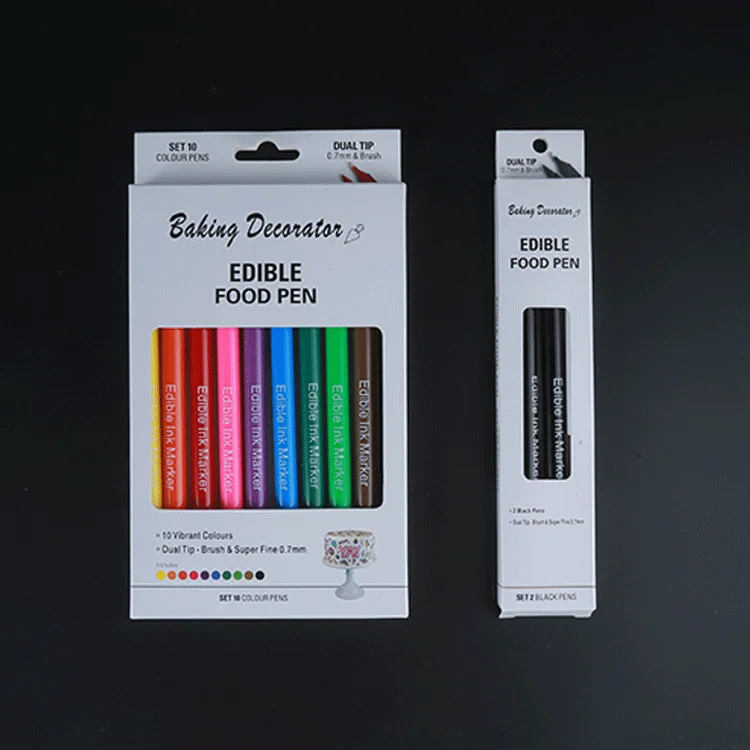 

Factory Selling Customized promotional Food Writing Pen/ Edible Pen For Cake