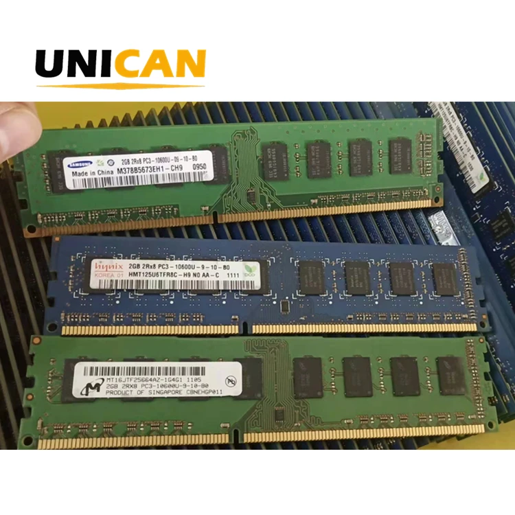 

Unican Refurbished Original 2GB DDR3 PC3-10600 UDMM RAM Memory Module for Desktop
