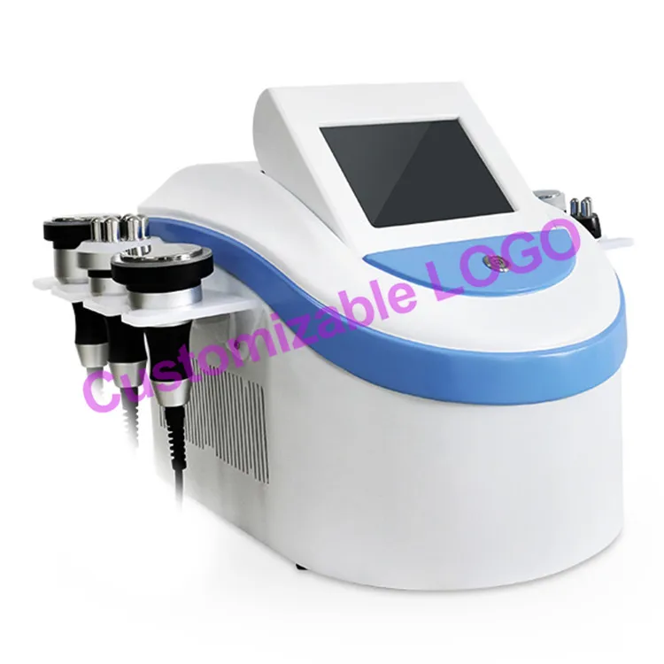 

2022 New Cavitation Rf Vacuum Slimming Machine Anti- aging Device Beauty Device for Skin Care, White+blue