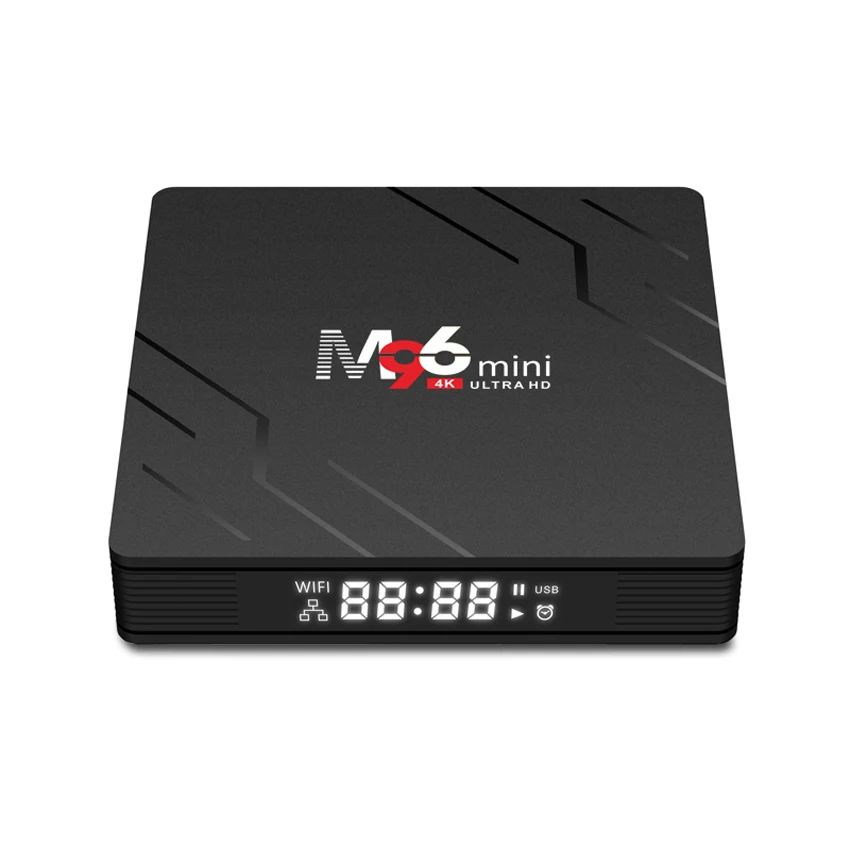 

Rockchip RK3328A Quad Core Dual Wifi Android 9.0 TV Box 2GB RAM 16GB ROM M96 Mini Set Top Box