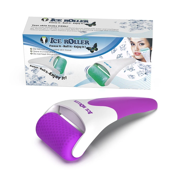 

Cheap Factory Price derma roller and skin cooling ice face lifting logo