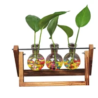 

Plant Stand Plant Pots Glass Vase, Hanging Planter Round Glass Vase Flower Glass Vase