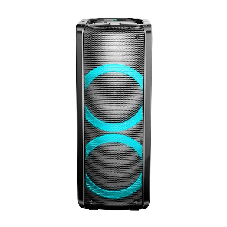 

BT speaker portable 30W wireless loudspeaker sound system with microphone fm outdoor party speaker & horn