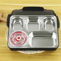 

insulated leakproof stainless steel food storage containers bento lunch box with dividers
