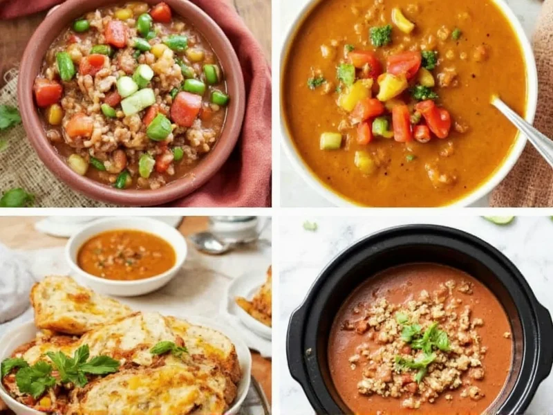 5 Easiest Crockpot Soup Recipes: Minimal Prep, Maximum Flavor