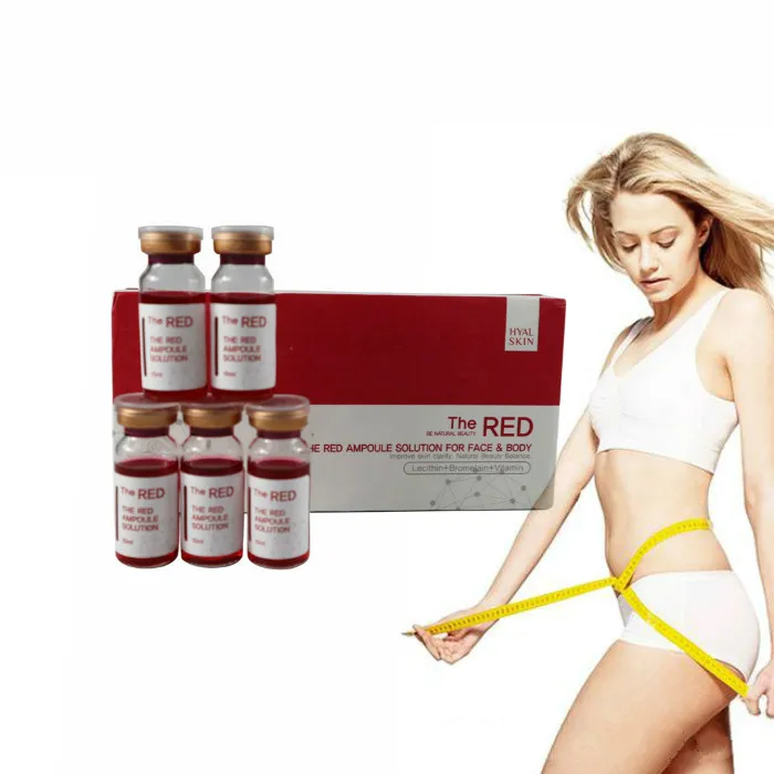 

Red ampoule injectable fat dissolve The red Fat Dissolving Ppc injection Lipolysis Lipo lab dissolve Injections