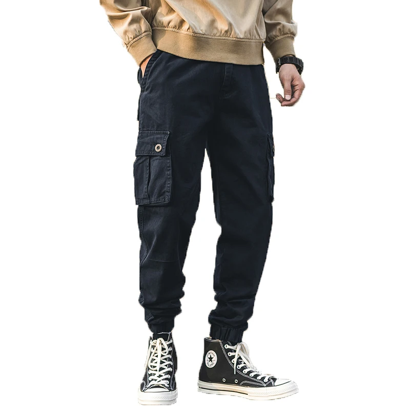 

OEM Tooling Multi Pocket Trousers Softshell Quality Sport Outdoor Male Jogger Taper Casual Pants