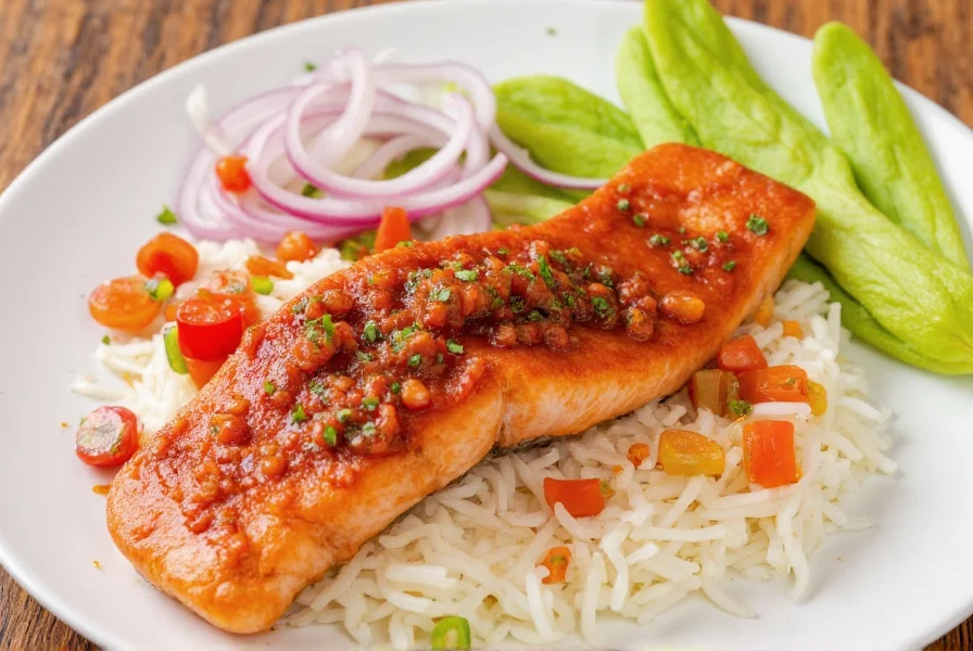 Salsa for salmon