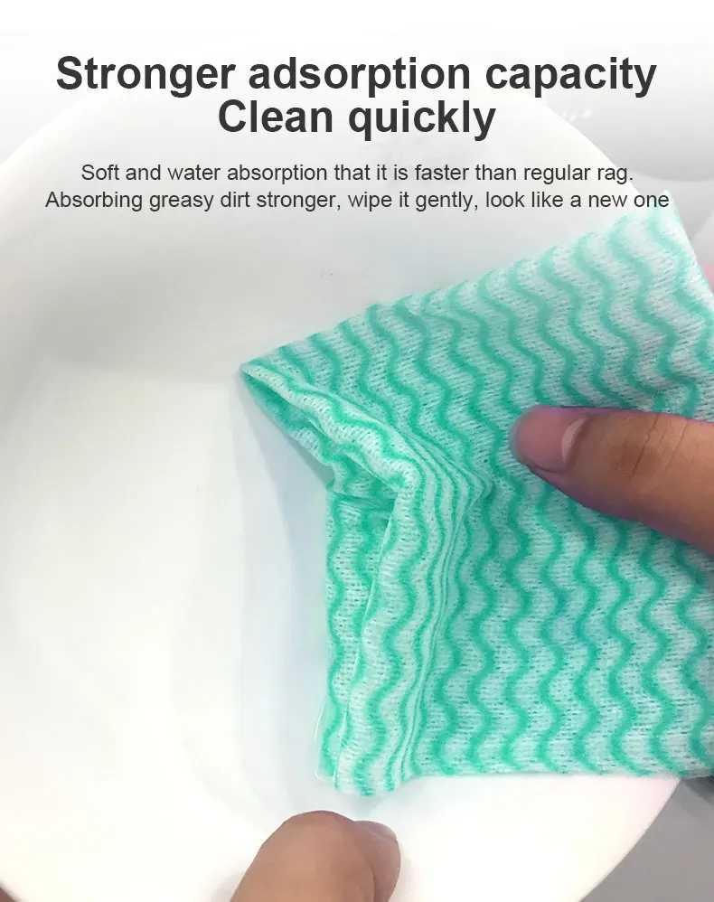 Multipurpose Disposable Household Cleaning Cloth Cleaning Microfiber