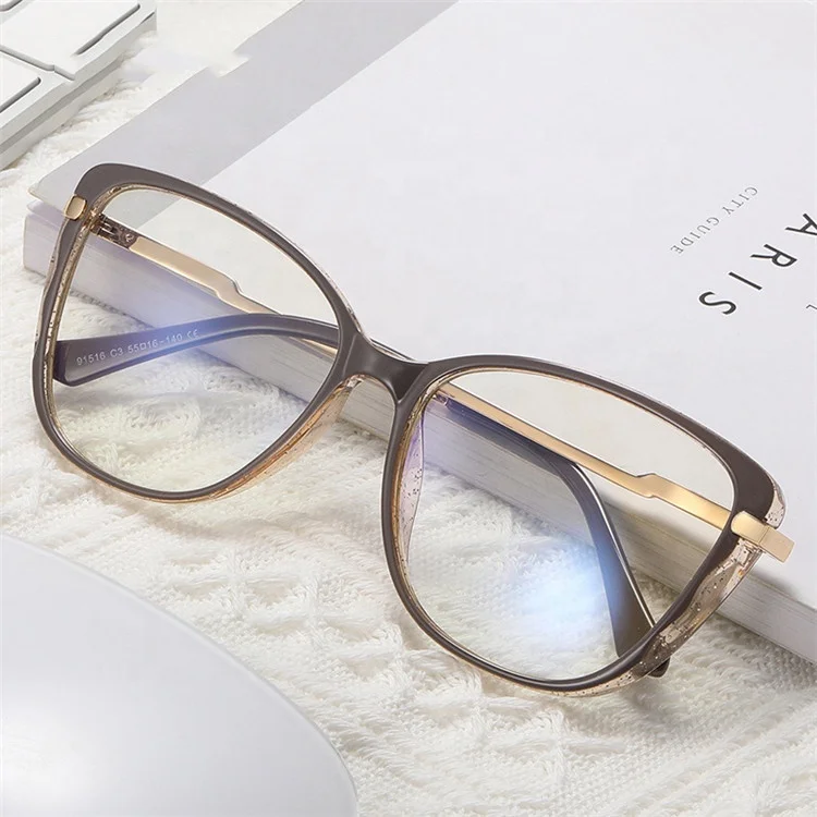 

Wholesale cheaper price plain spectacles frames designer brand plastic eyeglasses frames square glasses block blue light, Mix color or custom colors