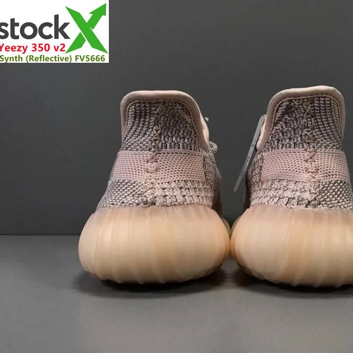 

best air yeezy reflective synth pink casual shoes yezze estatic 350 V2 luminous fly knitting walking sneakers with boxes
