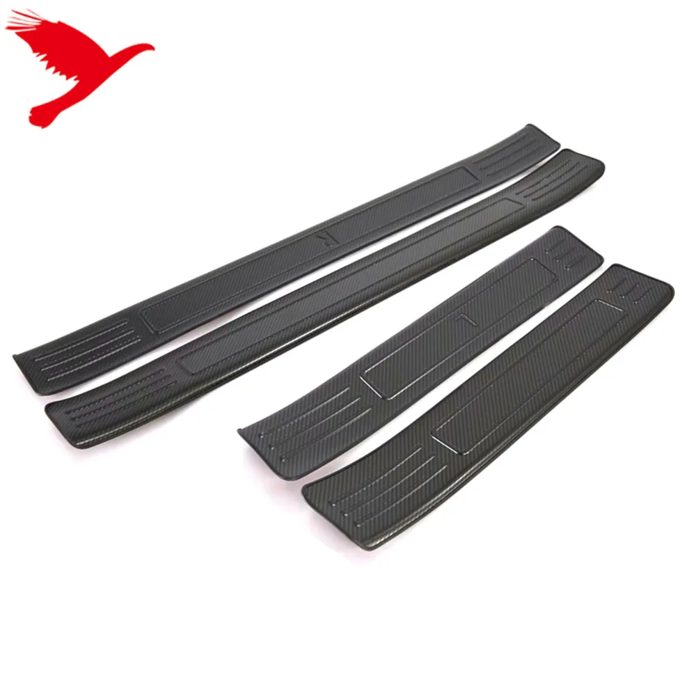 Car Accessories Exterior Side Door Sill Outer Scuff Plate Pedal Guard