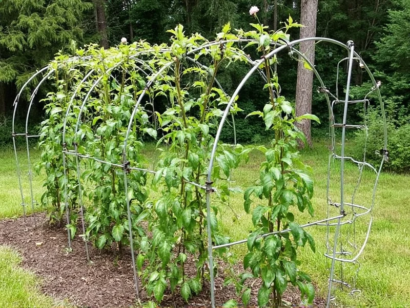 diy tomato trellis