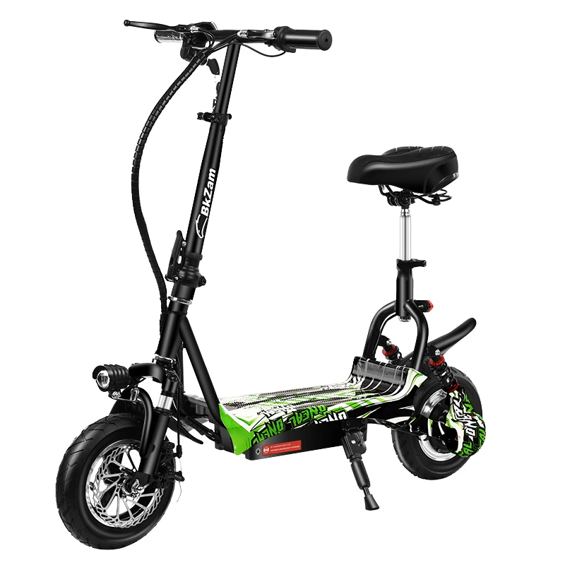 

cheap electric scooter 500W folding electric scooter for adult, Green/ yellow/ blue