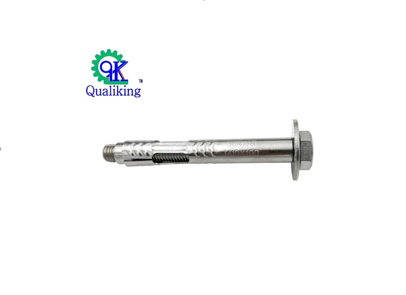 
screw type expansion anchor bolts stainless steel ss304 ss316 Carbon Steel Yellow Zinc Fastener Expansion Screw 
