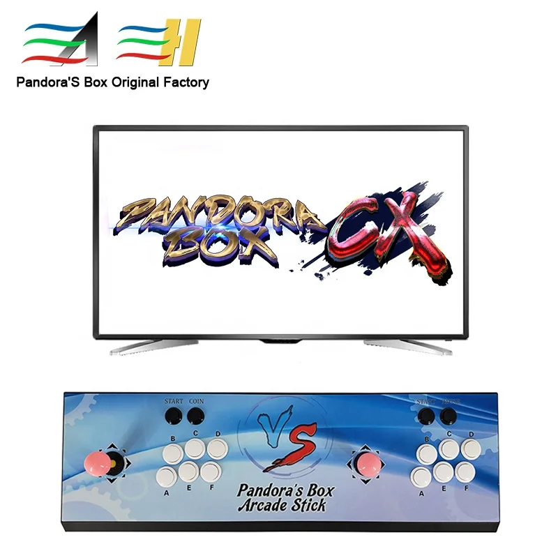 

3A 1Pcs Classic 3D Pandora Box CX Arcade Video Game Console DIY Retro Game Console Classic Video Games Conso