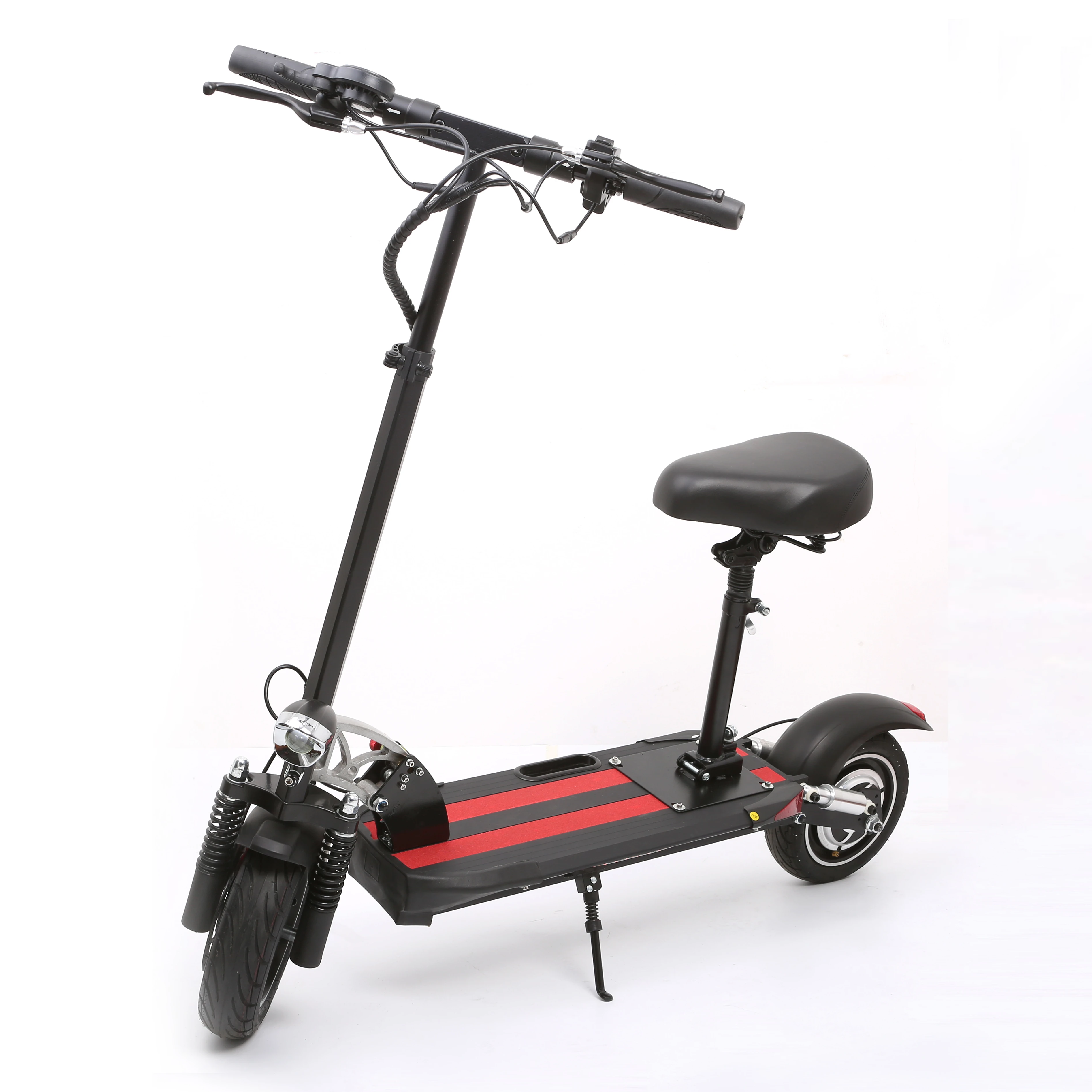 

EU UK Dropshipping 500w Dual Motos Electrica E Scooters For Old People With Seat Folding Electric Scooters Adult Waterproof