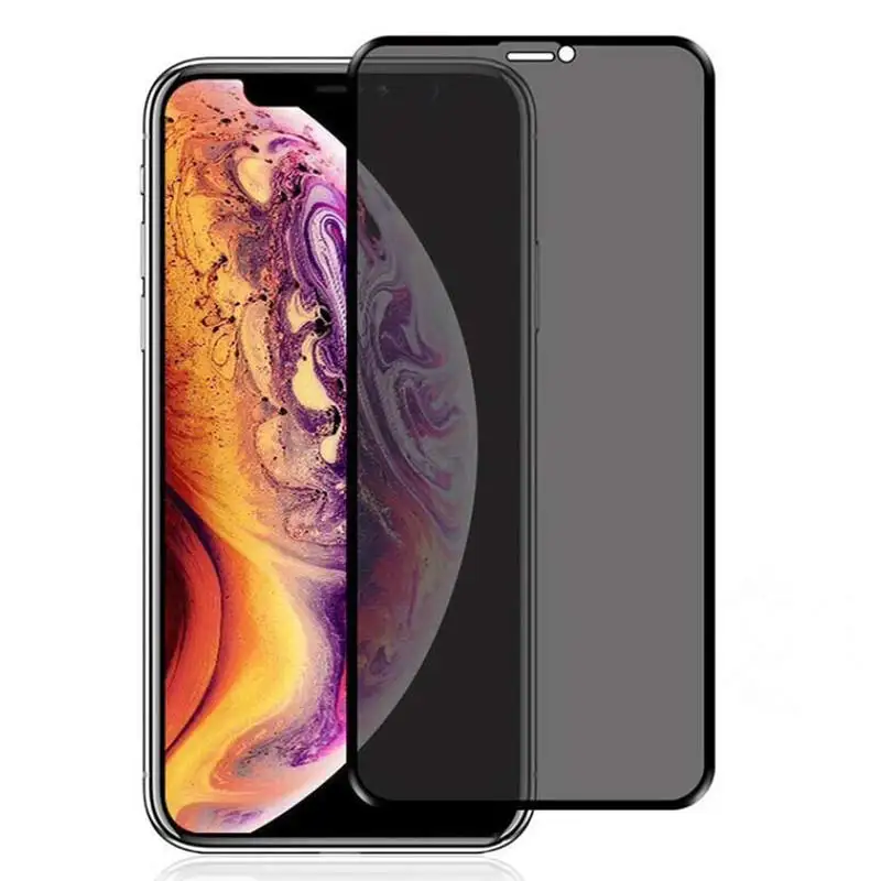 Anti-fingerprint privacy tempered glass for iphone 11 pro max screen protector