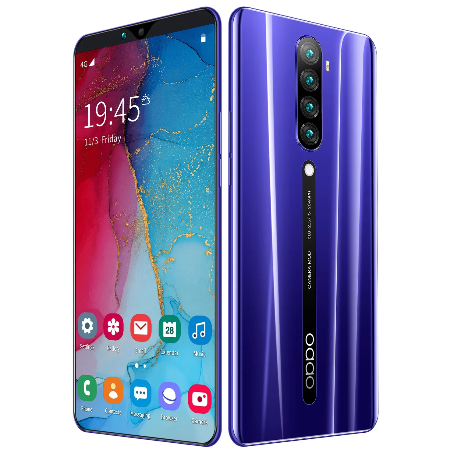 

Hot Sale MTK 4000mAh 2320x1080 Rino 5 6inch Blu Smartphone Unlock Phone