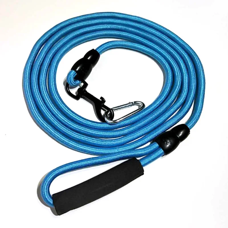 

Custom Fashion Reflective Nylon Lengthen Bold Pet Leash Harness Anti Breakaway Dog Traction Rope For Training Walking, Grey/red/blue/purple