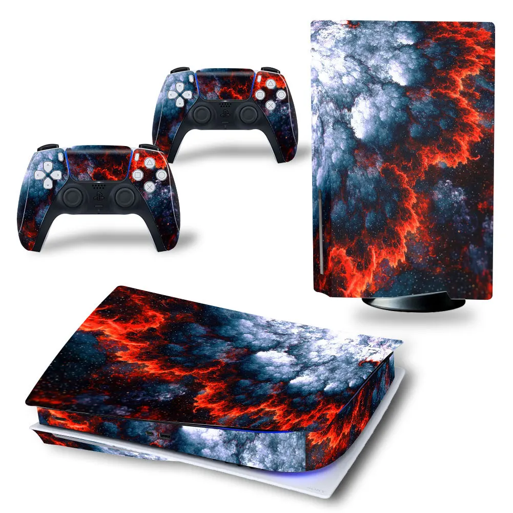 Custom Design Skin Sticker Cover For Playstation 5 Game Console And ...