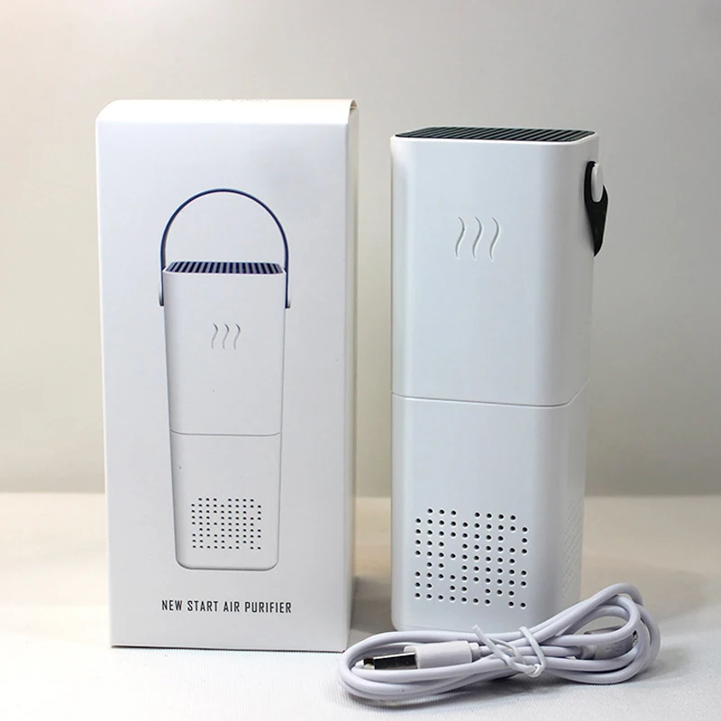 Home smart mini negative air purifier electrostatic desktop air purifier