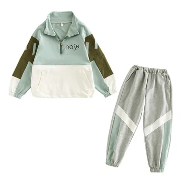 

LZH Autumn Kids Clothes Fashion Pullover+Trousers 2pcs Suit For Girls Sportswear Set