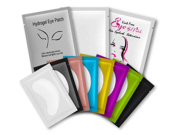 Custom Package Eyelash Pad Eye Gel Hydrogel Patches Under Eye Pads for Eyelash Extensions