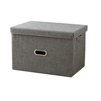 

High quality collapsible file storage organizer fabric box