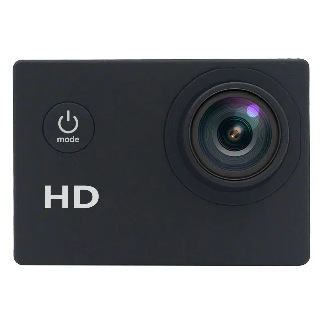 

720P 1080P Viewing Angle 90 degree Cheap Camera Waterproof shell 30M Sports Action Cam, Multi color optional