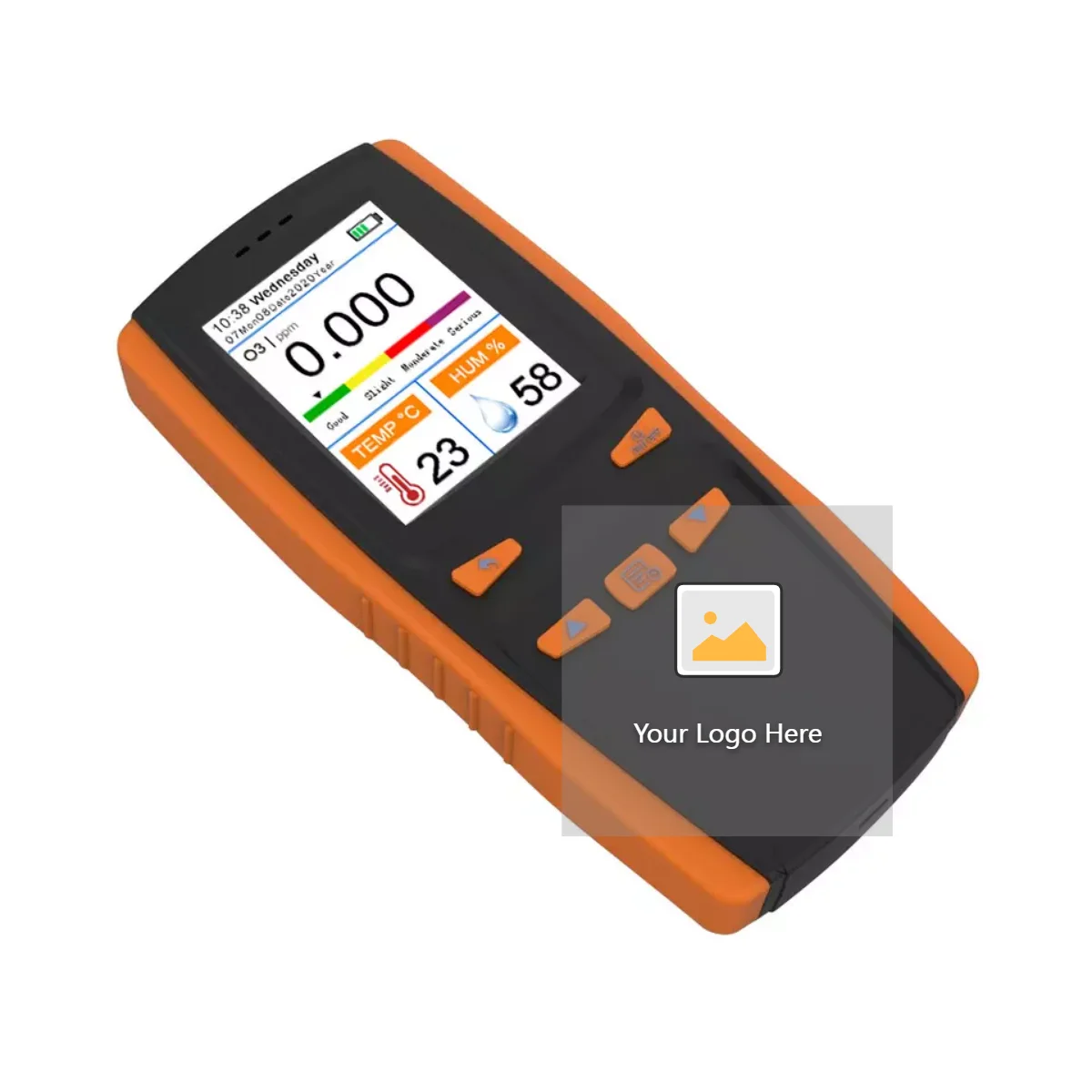 DM509-O3 Handheld Ozone Detector Meter O3 Detector Air Quality Detector Monitor 
