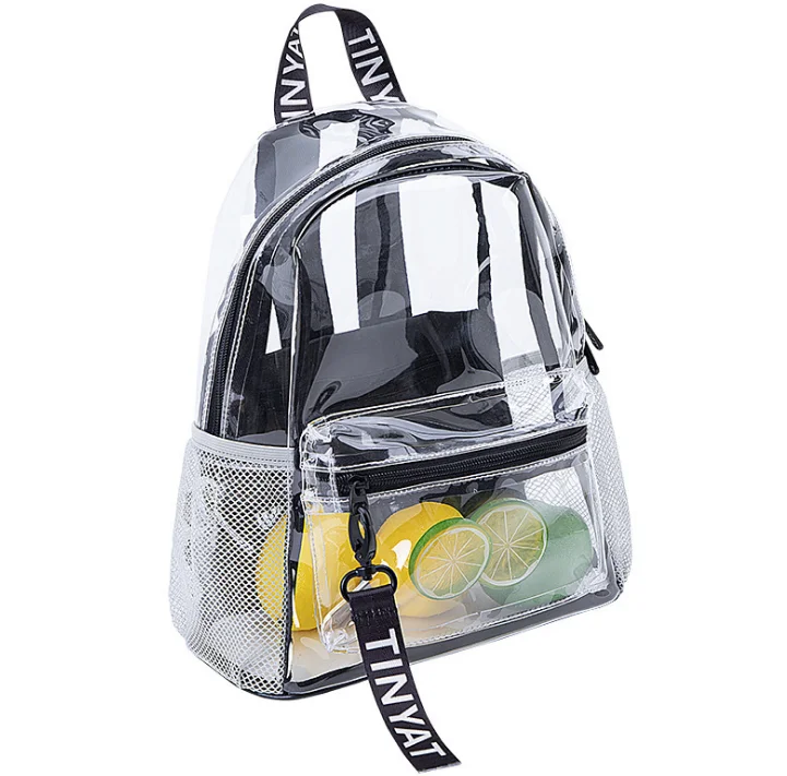 

Wholesale clear backpack durable pvc backpack school transparent backpack