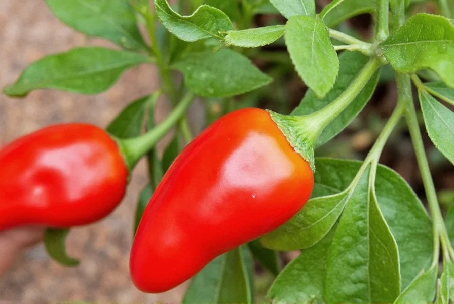 Close-up of gardener spraying cayenne pepper solution on vegetable plants in garden