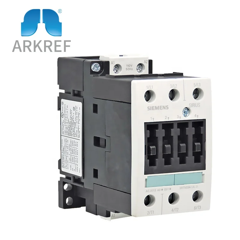 

New Type CE Certification Direct Deal Hvac 150A 220V AC 3 Phase Siemens 3RT5055-6AP36 Contactor