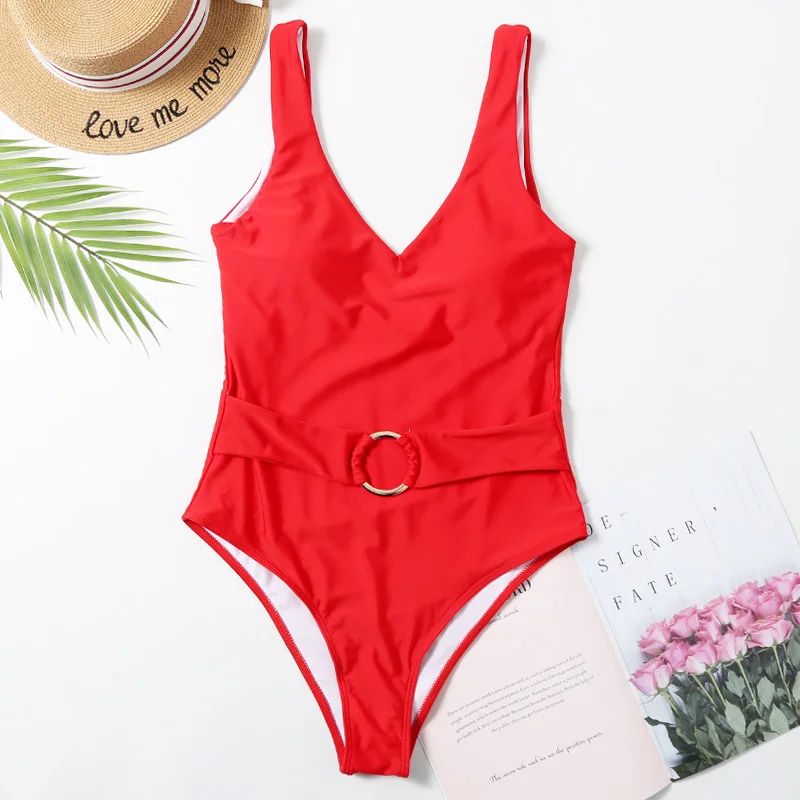 

Sport Bathing Suit For Women Swimwear New Arrivals Wholesale Backless One Piece Swimsuit, Shown