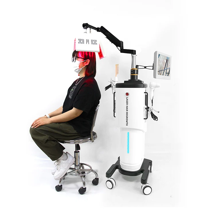 

2023 taibo how to grow hair infared hair regrow laser hat low level light therapy red loss blonde loss treatment machine