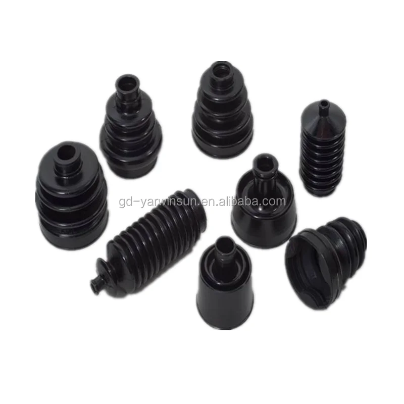 silicone rubber bellows boots protective bellow covers