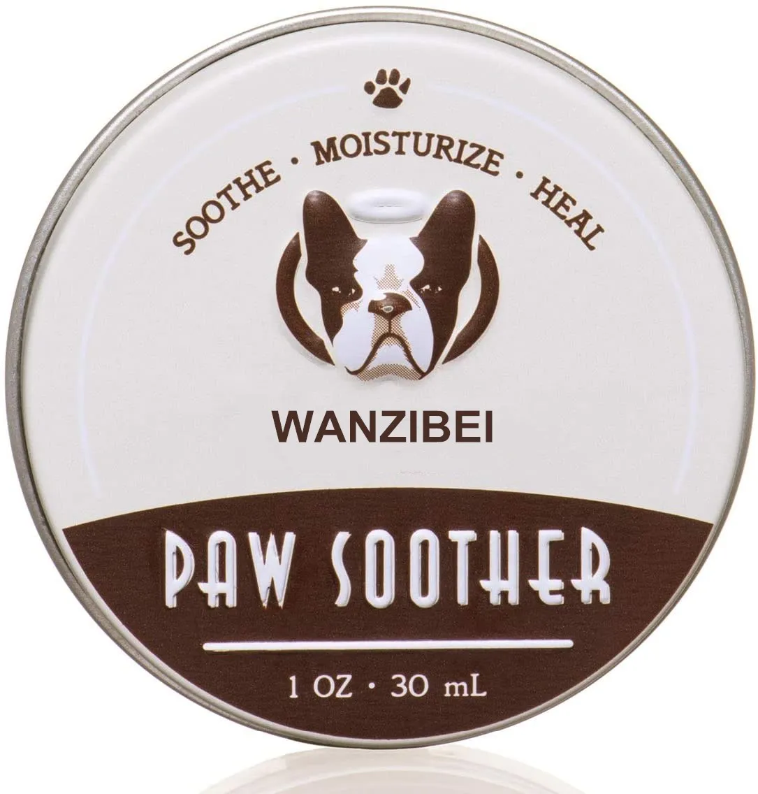 

Wholesale private label organic natural WANZIBEI friendly pets accessories dog paw balm Ready to ship, Gold