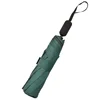 uv black coating candy color three folding parasols umbrellas