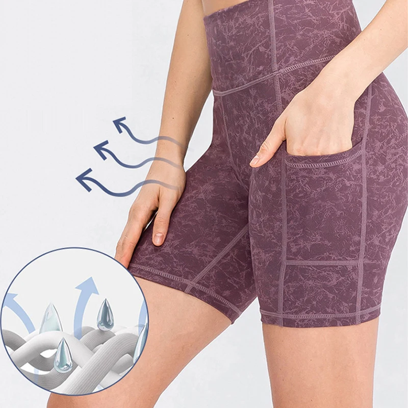 

2021 Wholesales Yoga Pants High WaistWear Clothing Shorts With Pocket YogaSuit Leggings Keep Fit Power Flex Fast Shipping