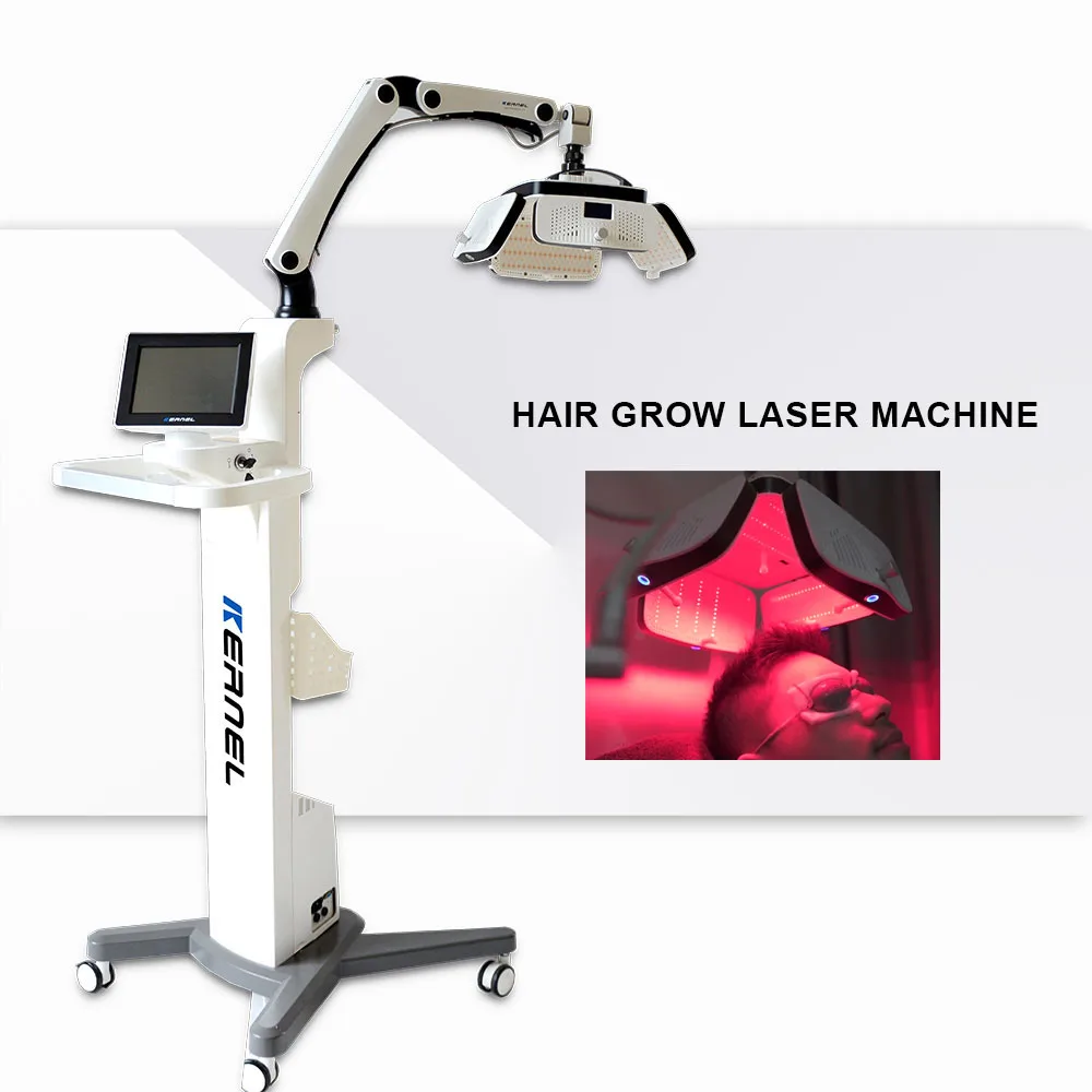 

Hospital Use Laser with 424 Diodes 650nm 5mW for Hair Re-growth Hair Loss Treatment laser hair growth device
