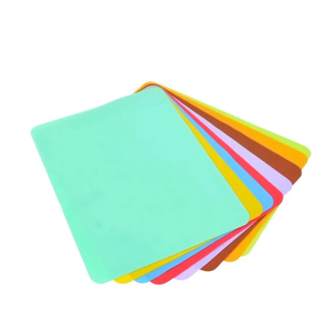 

J205 Free Sample 15.35 * 11.8 Inch Multiple Uses Non - slip Thickened Pad Custom Silicone Baking Mat For Resin, Stock or customized