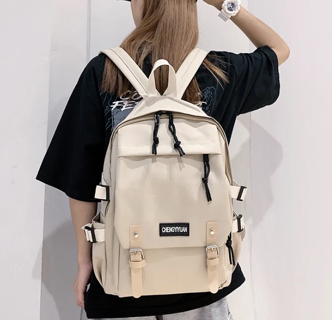 

2021 600D satchel Polyester backpack student school bag