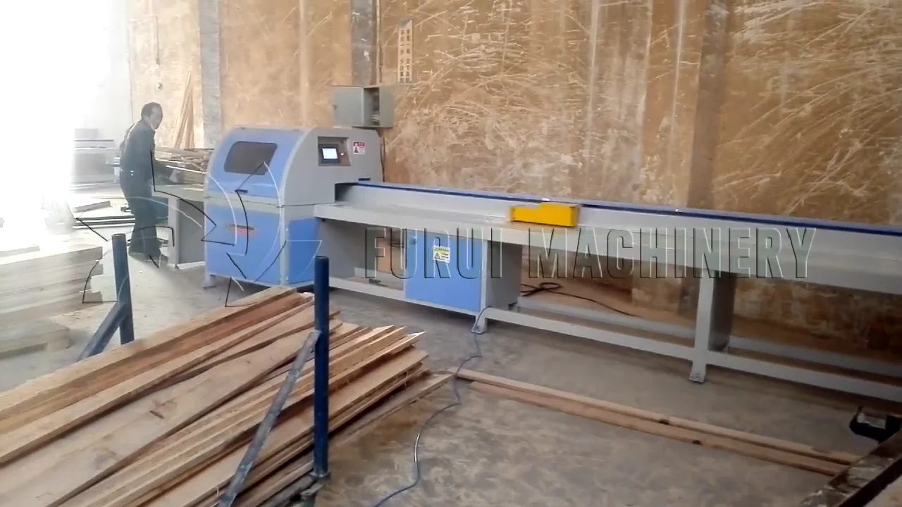 High Efficiency Wood Beam Cutting Off Saw Machine/wood Block Cutting