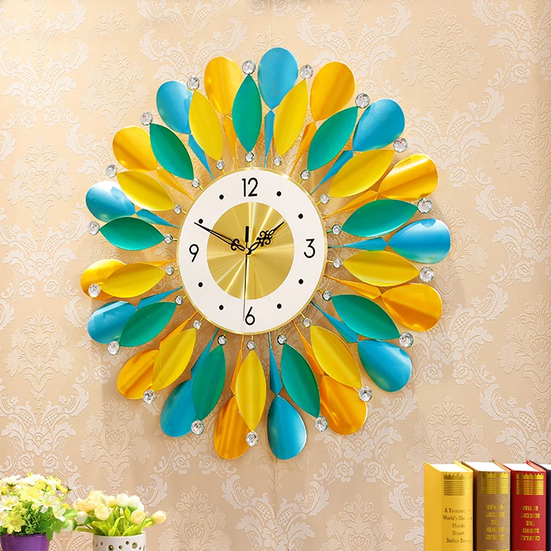 

Creative Hot Sale Wall Cocks Luxury Home Decoration Modern Items For Living Room