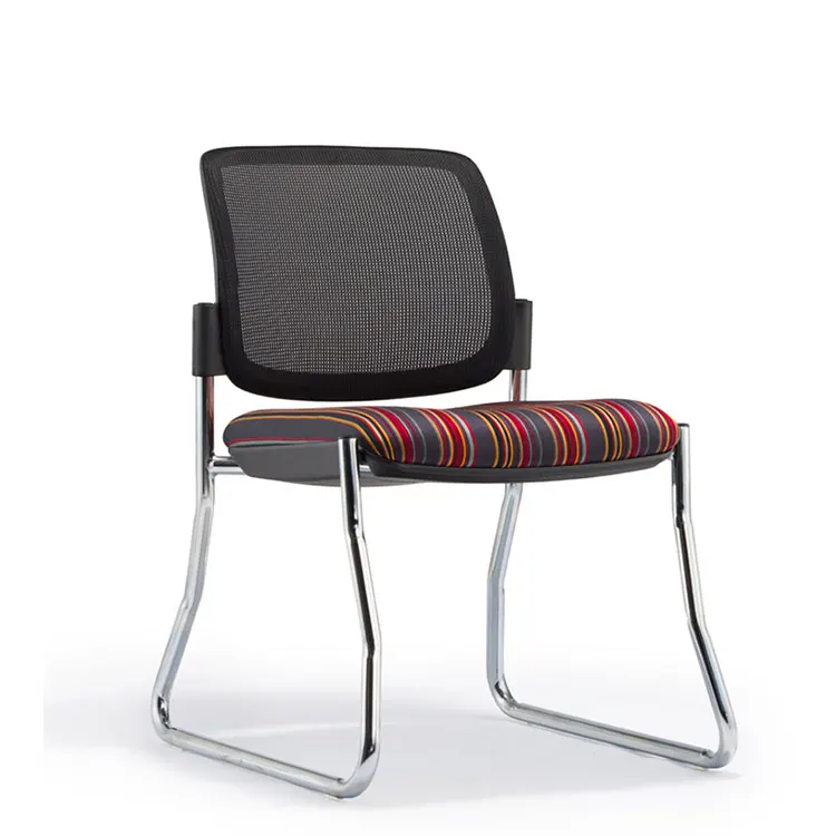 Cheemay conference hall fabric visitor guest chair for meeting training
