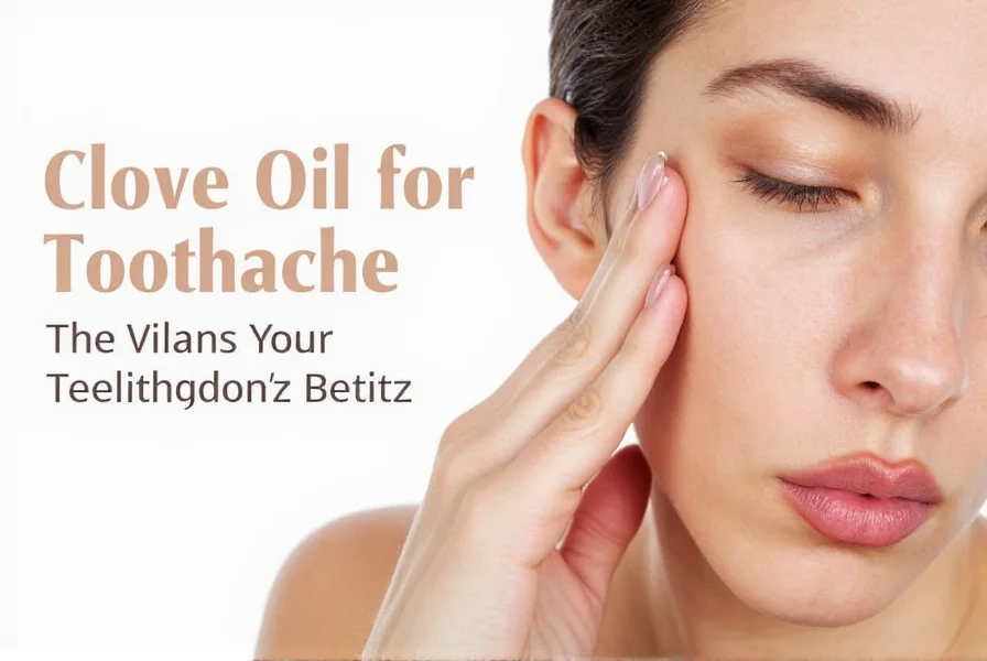 Proper application of clove oil for toothache using cotton ball