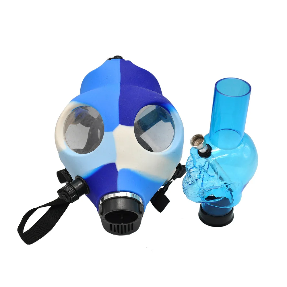 

shisha acrylic wholesale-hookah mask accessories travel smoke face gas mask hookah products set, Mixed