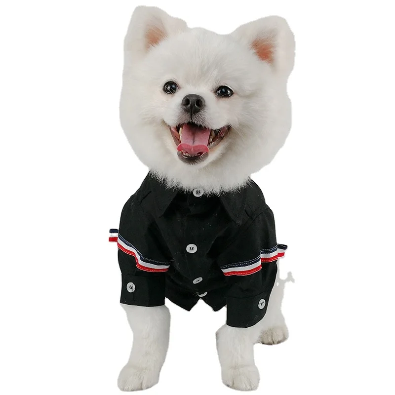 

Eco-Friendly Wholesale Custom Suit Dog Wear Pet Clothes Cotton Dog Clothes Costume For Pets, White, grey, black